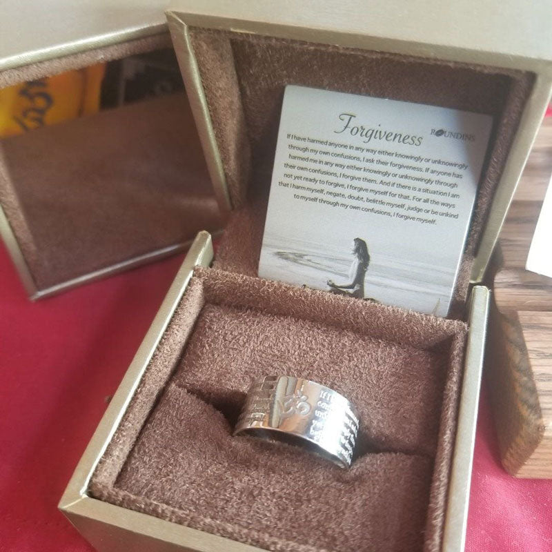 Roundins Forgiveness Prayer Ring