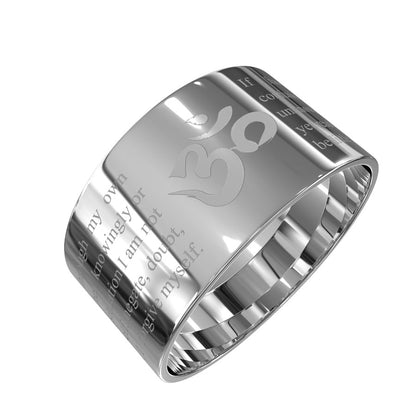 Roundins Forgiveness Prayer Ring